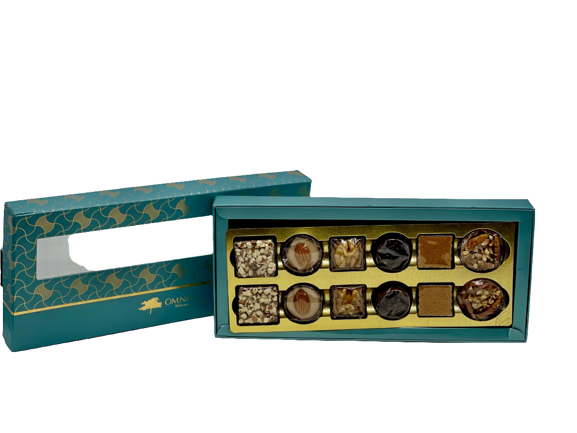 12 Piece Gourmet Milk Chocolate Gift Box