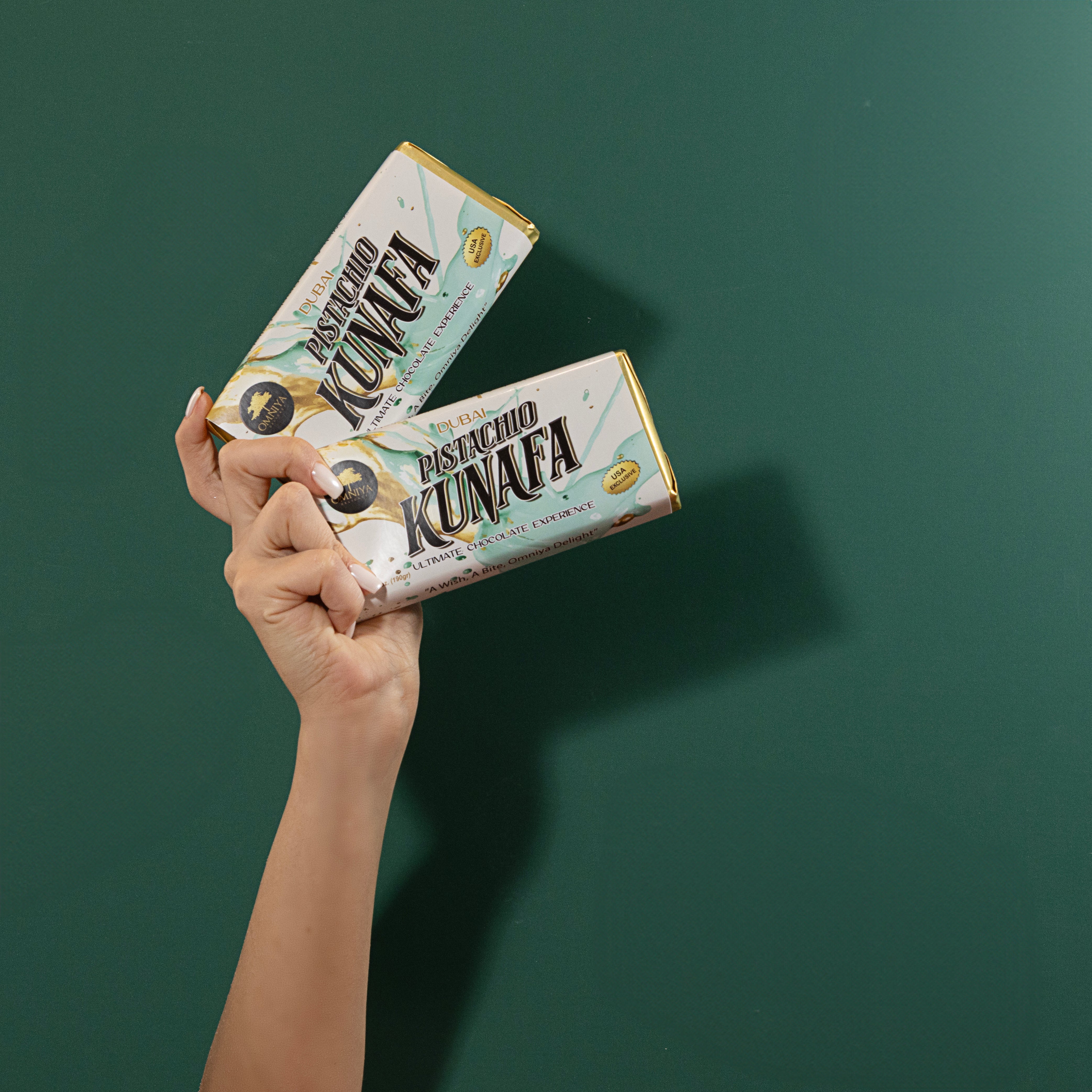 Dubai Viral Kunefe Pistachio Chocolate Bar