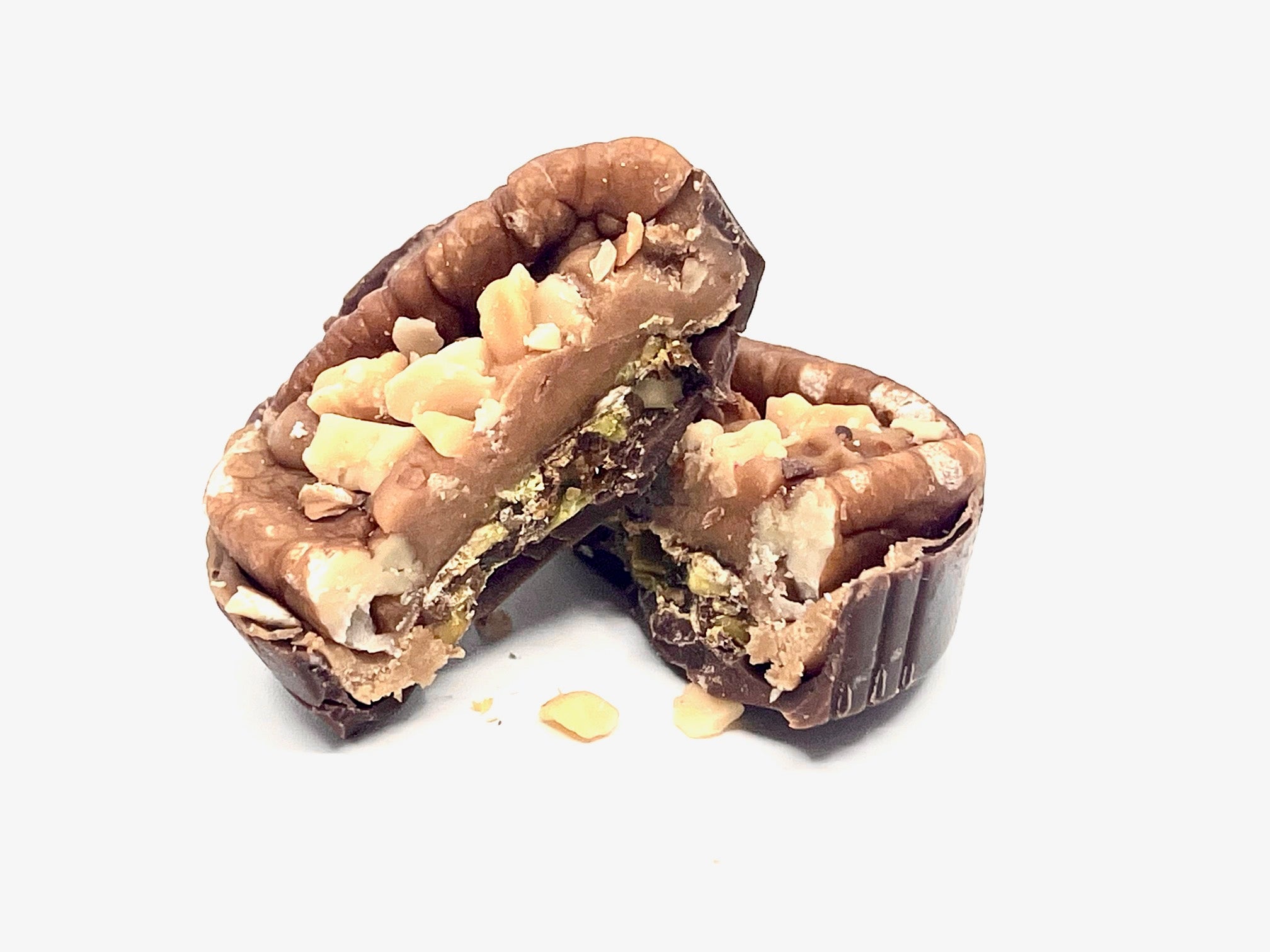 Chocolate Caramel Croquant Almond and Pecan
