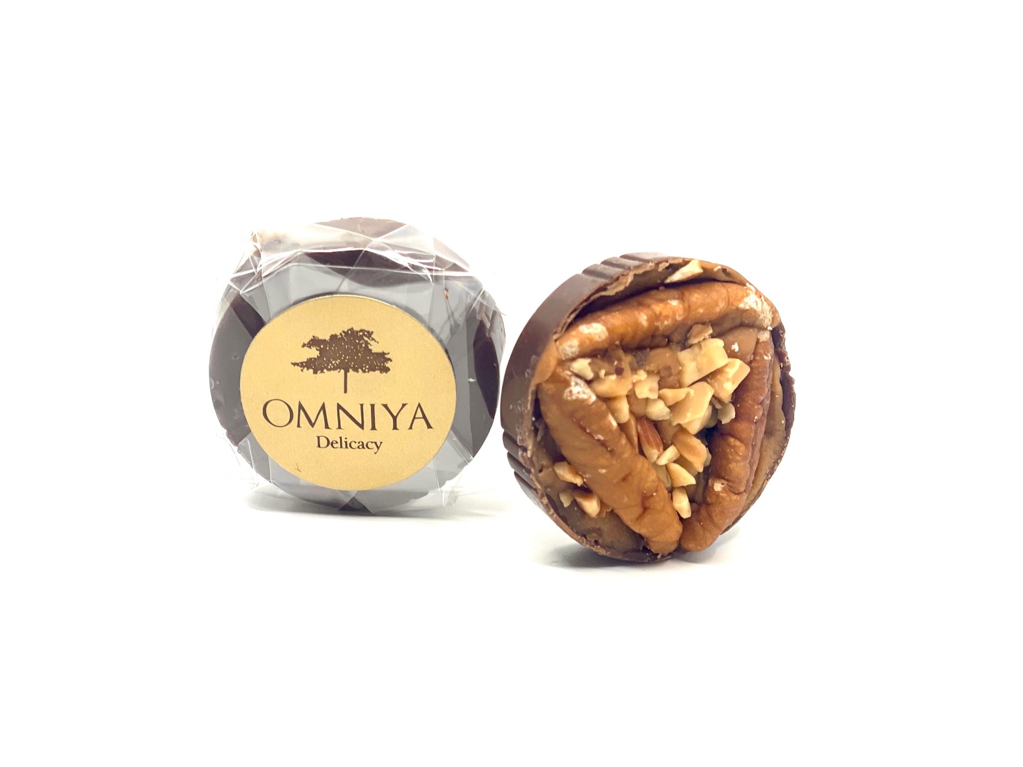 Chocolate Caramel Croquant Almond and Pecan