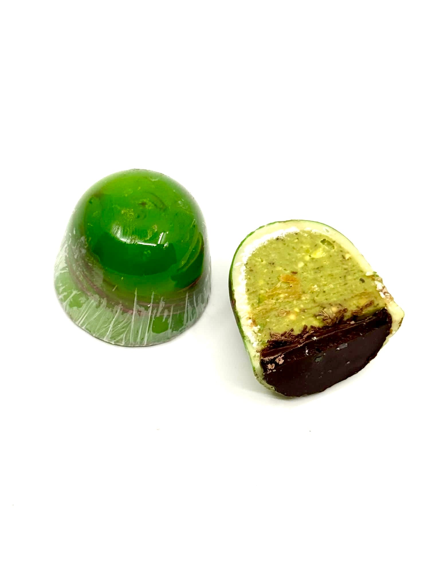 Chocolate Galaxy Crystal Green Crème Pistachio