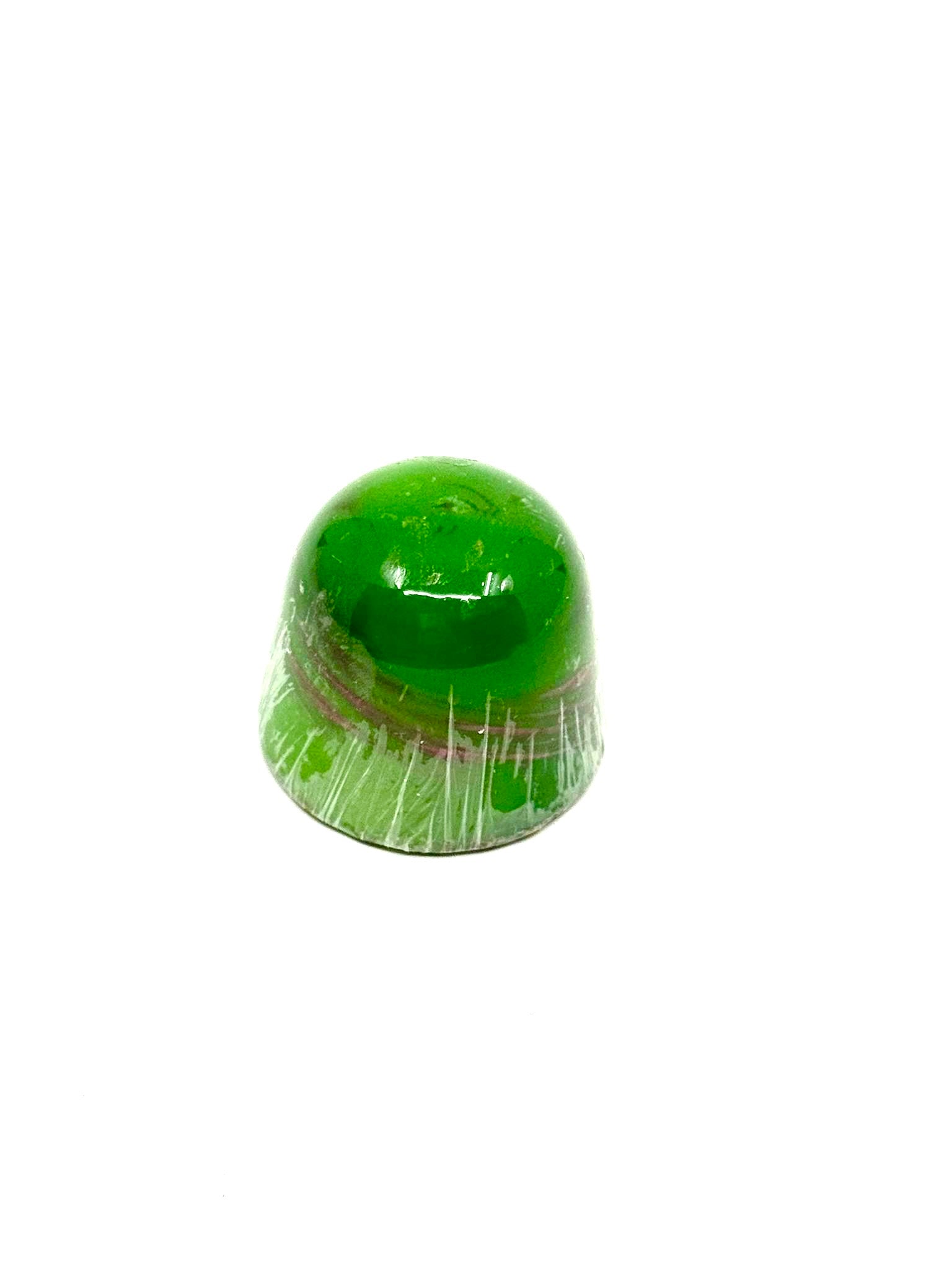 OMNIYA Delicacy Chocolate Galaxy Crystal Green Crème Pistachio – Handcrafted Belgian White Chocolate Bonbon Filled with Pistachio Crème – Gourmet Artisan Dessert Gift