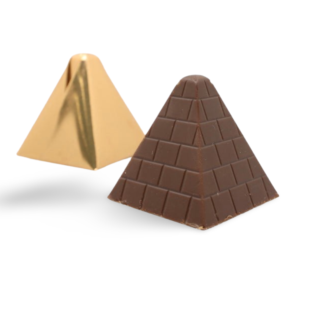 Chocolate Pyramid Praline with Nuts