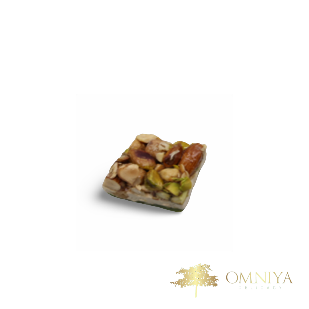 Nougat Nuts with Pistachio & Cream