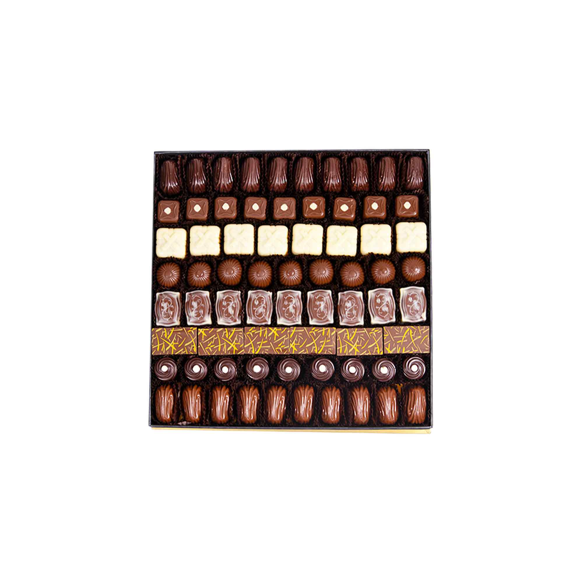 Chocolate Unwrapped Box (Medium 480g/ 42 Pieces)