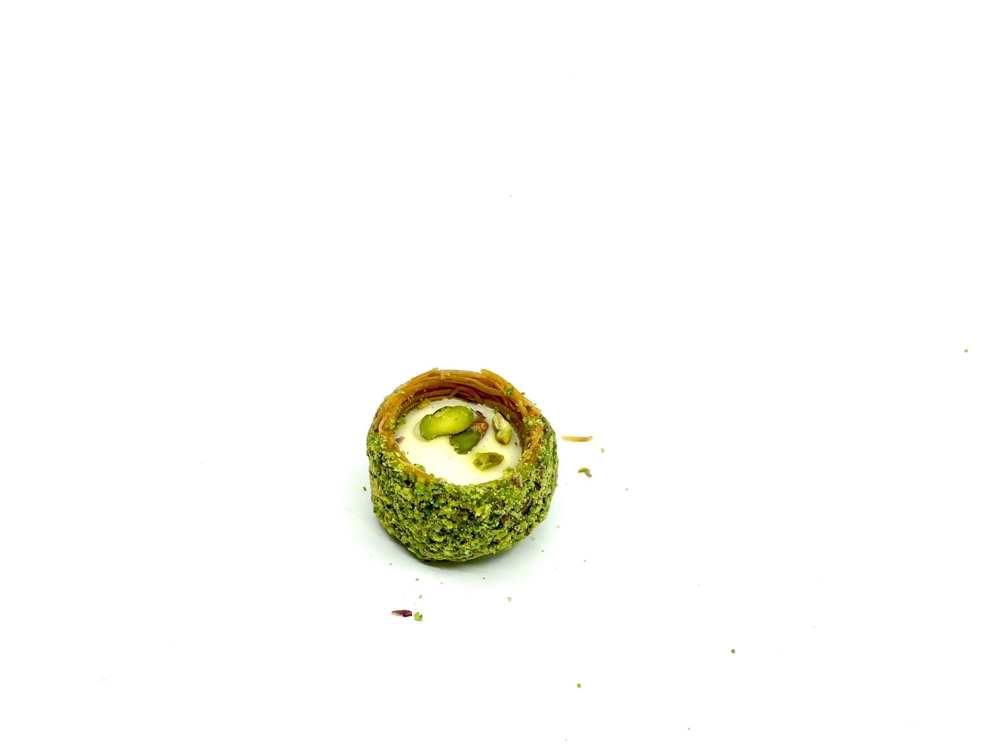 Chocolate Bird Nest with Creamy Kashta