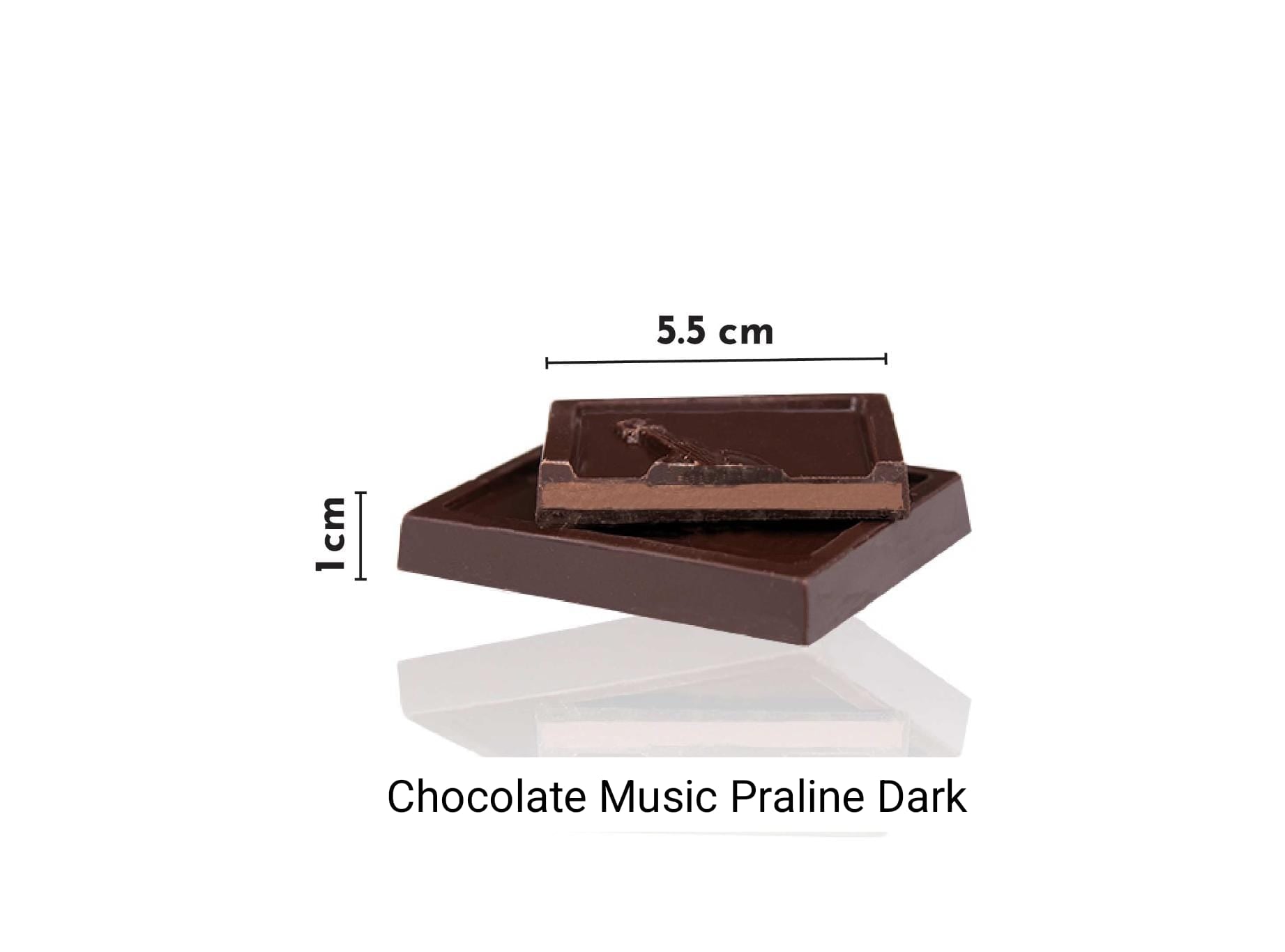 No Added Sugar Dark Chocolate Praline