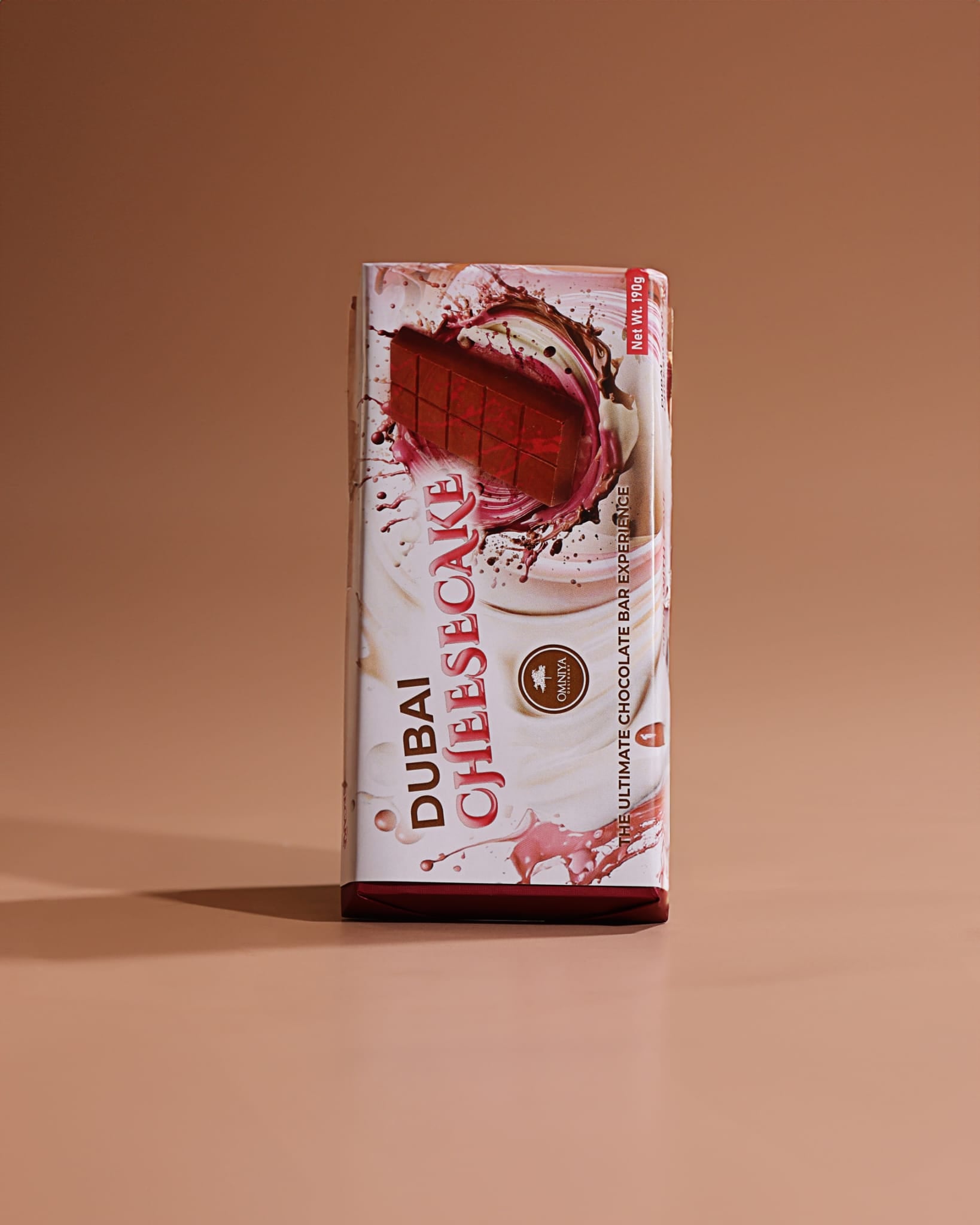 Belgian Milk Chocolate with Strawberry Cheesecake Cream Filling