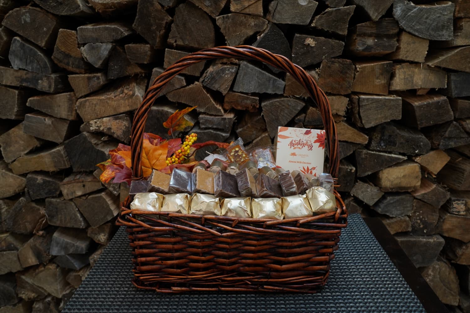 Thanksgiving Chocolate Gift Basket – Gourmet Assorted Chocolates & Sweets for Family, Friends & Holiday Celebrations