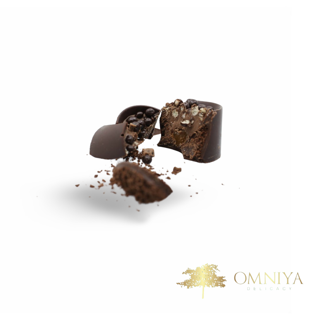 OMNIYA Chocolate Round Loulou Dark Chocolate