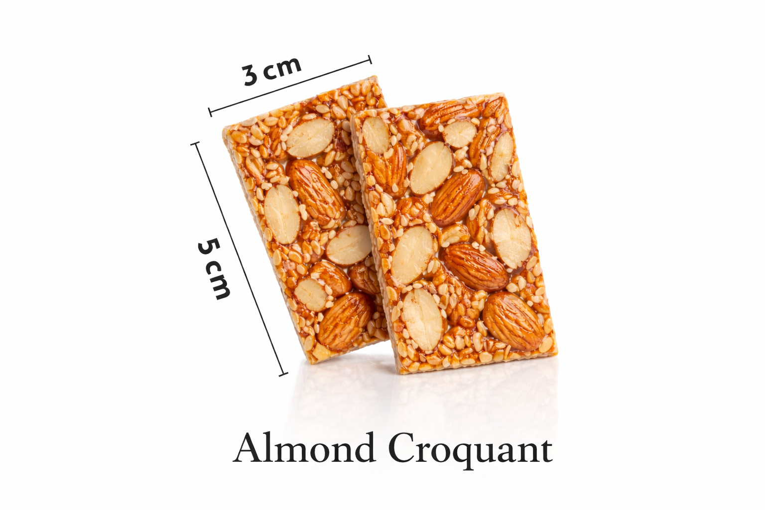 Premium Hazelnut Pistachio Almond and Sesame Croquant