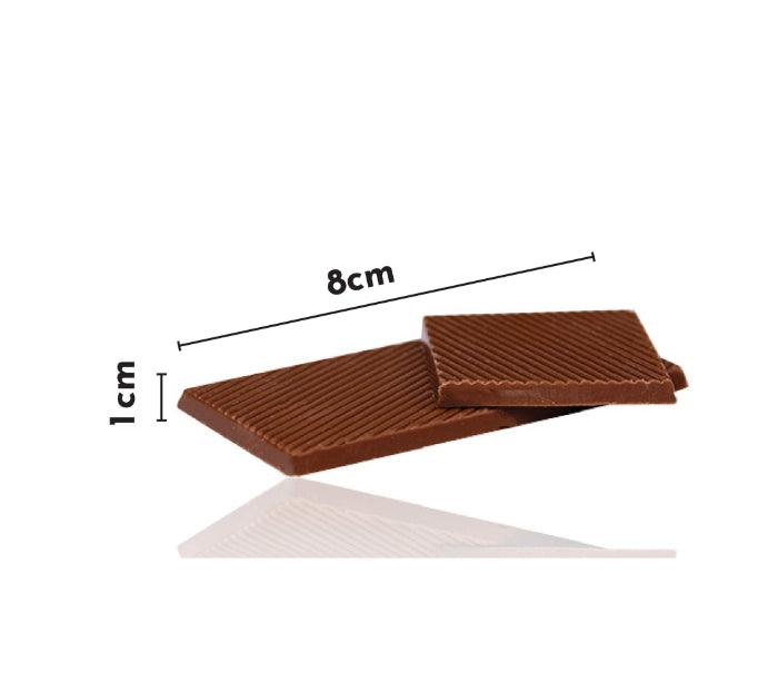 Chocolate Rectangle Plain 8*4