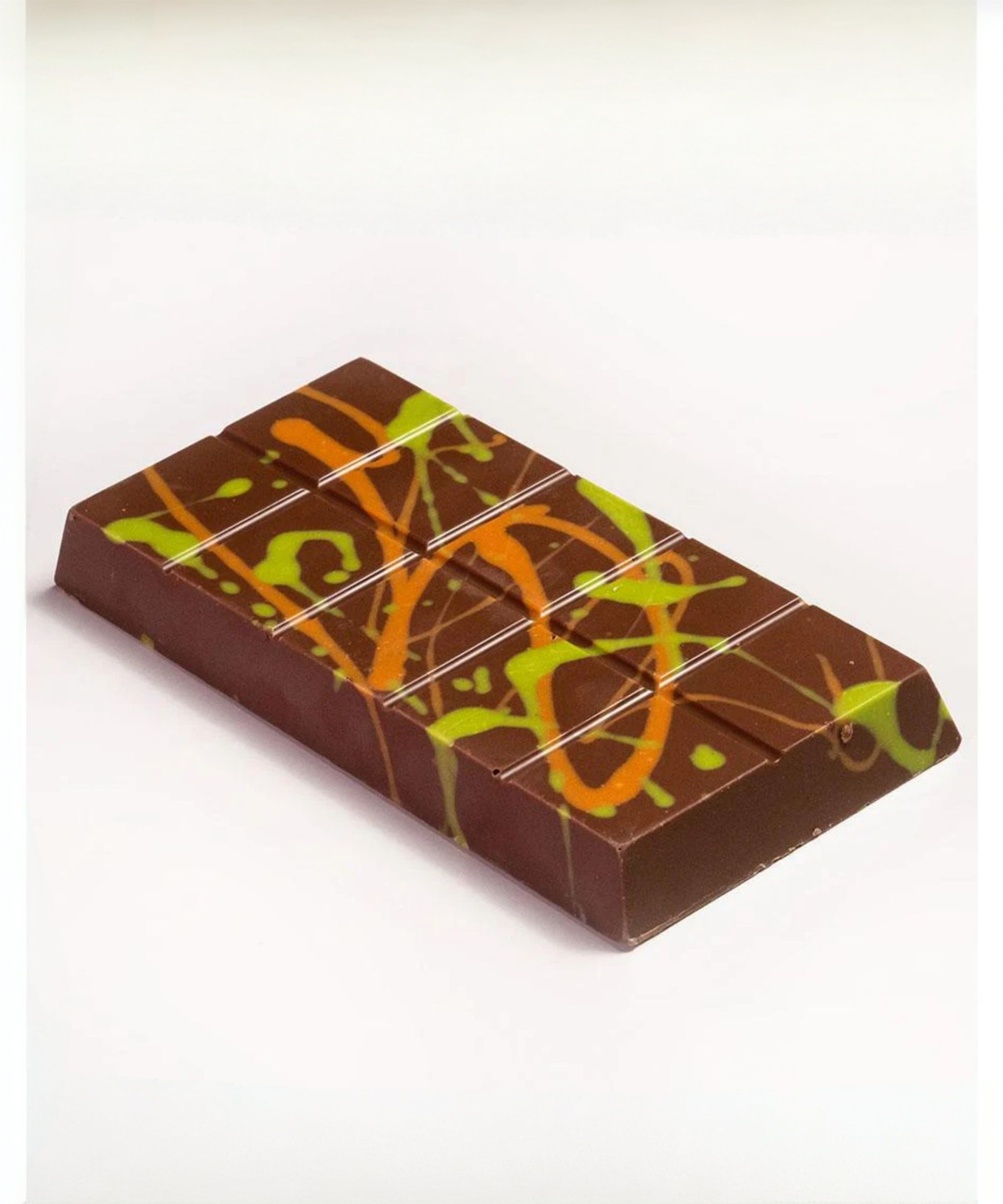 Belgian Milk Chocolate with Crispy Kunafa and Pistachio Cream