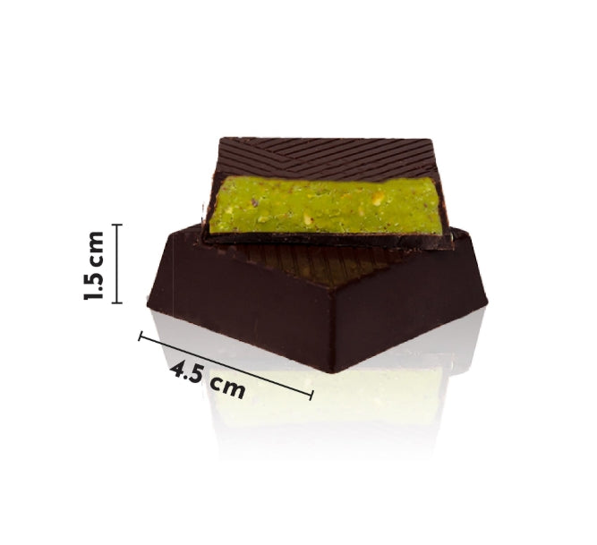 Chocolate Pistachio Paste with Pistachio Dark No Added Sugar