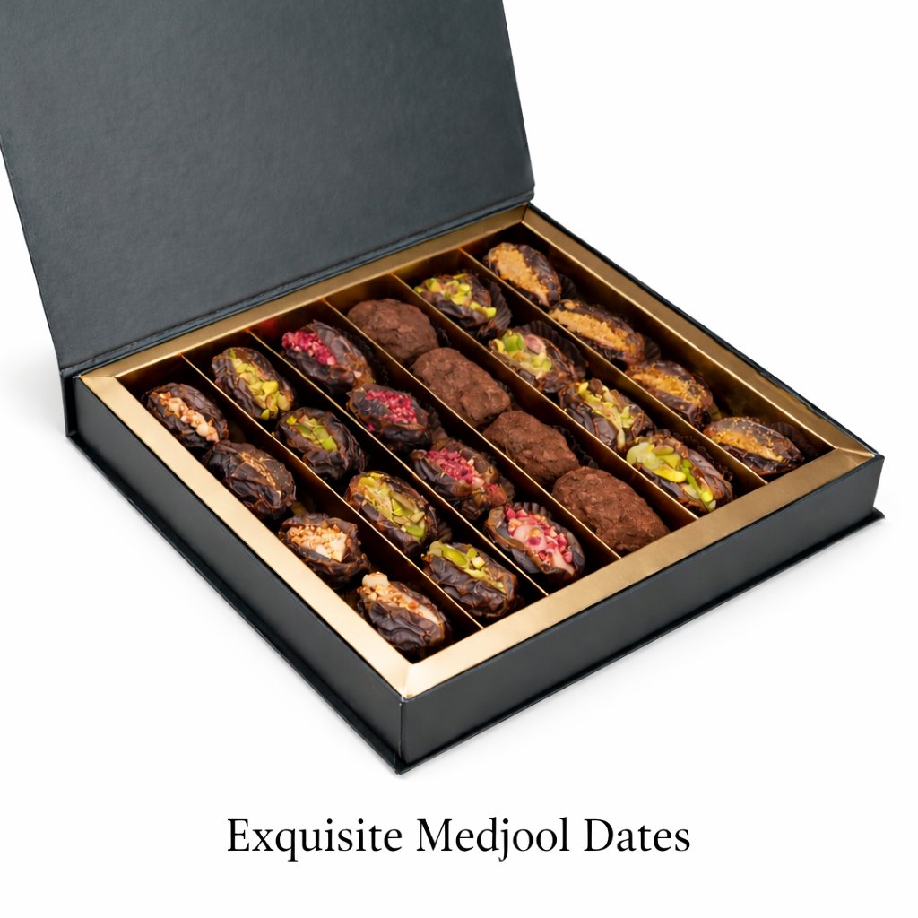 OMNIYA 24 Piece Madjool Dates Gift Box