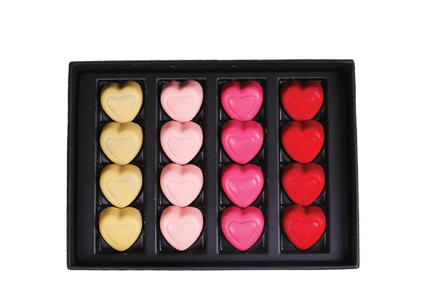 Premium Assorted Cream Filled Chocolates in Heart Shaped Gift Box