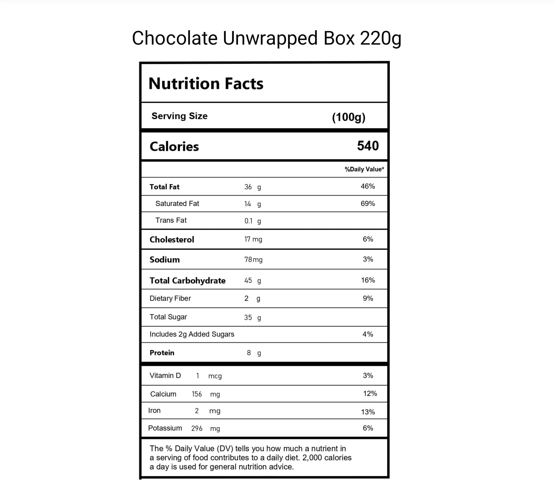 Premium Chocolate Gift Box for Valentine's Day