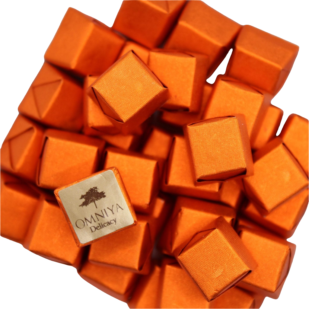 Premium Dark Chocolate with Natural Orange Flavor